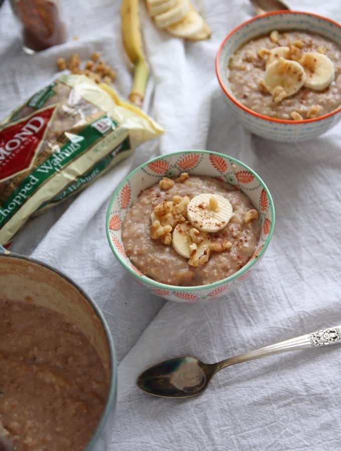 Banana Bread Steel Cut Oatmeal Recipe