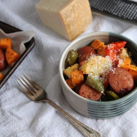 Smoked Sausage and Roasted Vegetables