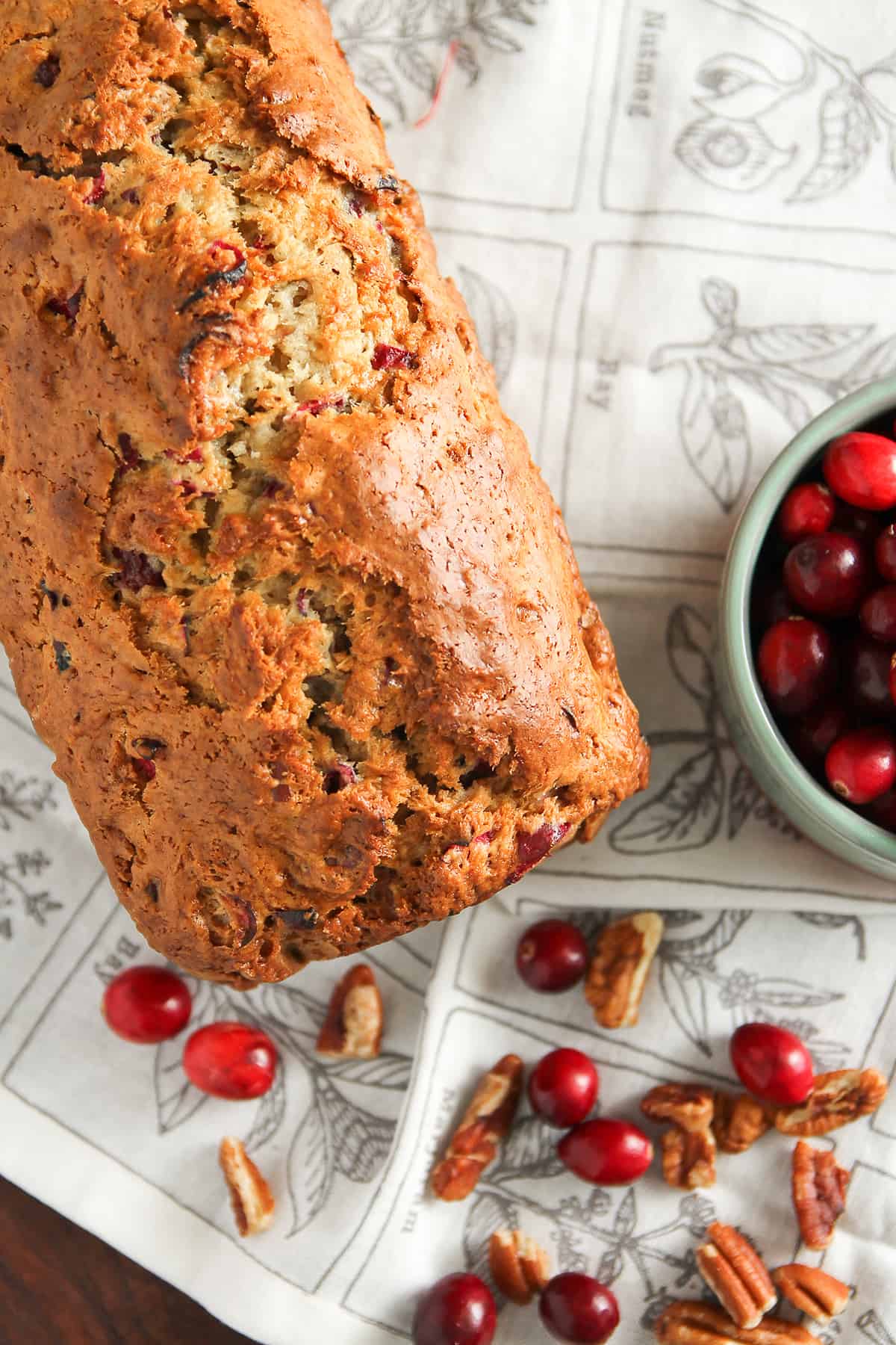 Cranberry Nut Bread - Delicious holiday quick bread | Stephie Cooks