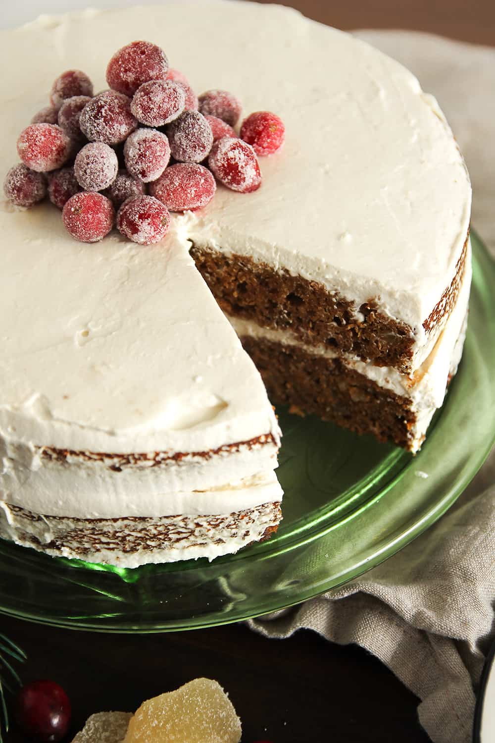 Gingerbread Layer Cake | Stephie Cooks