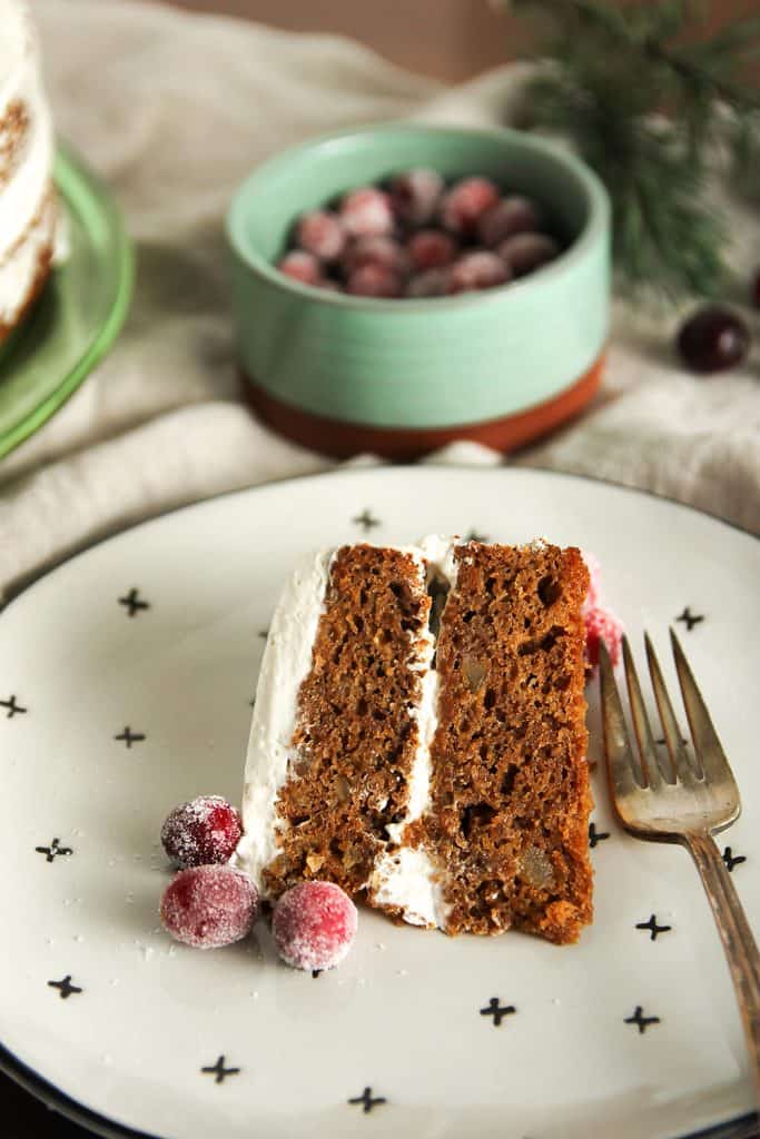 Gingerbread Layer Cake | Stephie Cooks