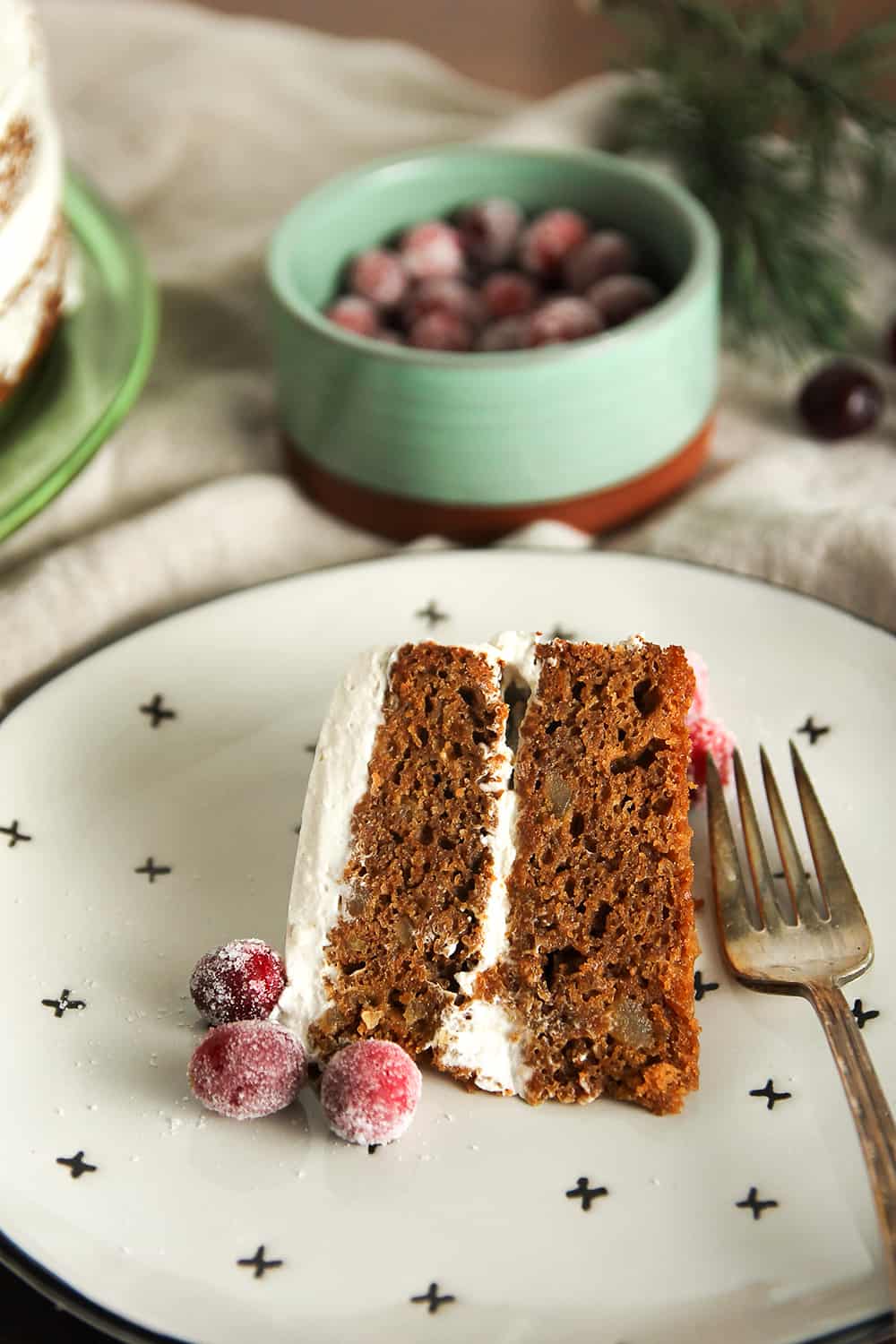 Gingerbread Layer Cake Recipe - Sugar & Sparrow